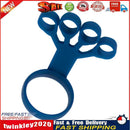 Silicone Hand Grip Arthritis Wrist Stretch Finger Trainer Exercise (Blue) Newly