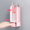 #A Automatic Cotton Pad Dispenser Wall Mounted Press Out Storage Holder for Vani