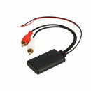 1x Car Universal Wireless Bluetooth Module Music Adapter Rca NICE Aux Audio F6Y0