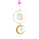 Star Moon Sun Crystal Suncatcher Lighting Accessories Curtain Home Garden Dec