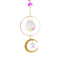 Star Moon Sun Crystal Suncatcher Lighting Accessories Curtain Home Garden Dec