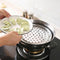 Dumpling Cookware Rack Durable  Steamer Three-leg Stainless Steel Tray Shelf