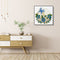 DIY Diamond Painting Kit Blue Flower Butterfly Partial Special Shape Drill