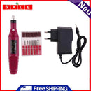 1 Set Professional Electric Nail Drill Machine Mini Manicure Nail Grinder Polish