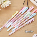 Pastels Highlighter Colorful Ink Rainbow Color Gouache Color Pens Gel Pen