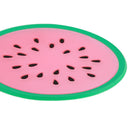 Silicone Non-Slip Fruit Pattern Placemat Round Insulation Table Cup Pad(2) Newly