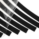 16pcs 18 inch Reflective Car Motorcycle Wheel Rim Stripe Stickers (Black) Newly