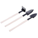 3pcs/Set Gardening Tools Mini Scoop Harrow Spade for Potted Plants Plant Flower