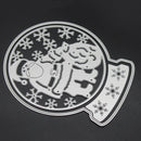 Snowvirtuos Santa Claus Metal Cutting Tools Stencils DIY Embossing Scrapbookin