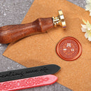 25mm Christmas Wax Seal Stamp Cartoon Head DIY Retro Sealing Decor (SD061)