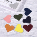 Cute Accessories Book Marker Leather Reading Heart Bookmark 8 Pieces Leather