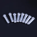 100pcs Aluminum Bike Bicycle Brake Shifter Inner Cable Tips Wire End Cap Newly
