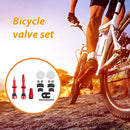 2pcs Bike Tubeless Rim Presta Valves 44/60mm Nipple CNC Machined Anodized Too