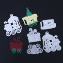 Snowvirtuos Christmas Train Group DIY Metal Stencil Scrapbook Embroidery Snow