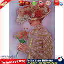 Diamond Paint Partial Special Drill Top Hat Lady Rhinestone Picture (Y070) Newly