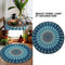 Outdoor Picnic Mat Round Holiday Beach Cushion Blanket Camping Boho Pad Shawl