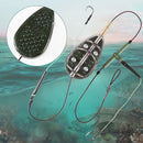 Carp Fishing Feeders Tool Outdoor Fishhook Method Bait Holder Tackle (60g) Newly