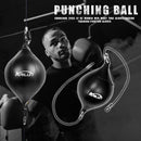 Pear Double End PU Punching Ball Reflex Speed Boxing Bag (Black) Newly