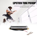 V Magnet Lipstick Tube Pickup Guitar Single Coil for ST Guitar (Chrome)