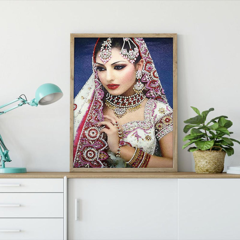 5D DIY Special Shaped Diamond Painting Beauty Embroidery Mosaic Kits Home Decor