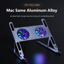 Laptop Cooling Pad with 2 Detachable Fans for 10-17.3 inch Laptop (Grey) Newly