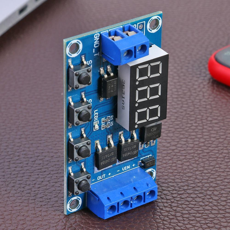DC5V-36V Dual MOS Time Relay Trigger Cycle Timer Delay Switch Circuit Module