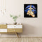 Handmade Full Round Drill Diamond Painting Kit Blue Lips 5D DIY Drawing Artwork