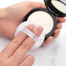 Fluff Powder Puff Lady Dry Powder Loose Powder Makeup Puff Tools (White)
