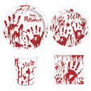 Halloween Halloween Disposable Tableware Napkins Paper Plates Dinnerware set