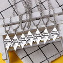 Star Choker Stitching Best Friend Necklace Puzzle Piece Bff Friendship Necklace