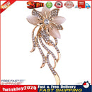 Chic Flower Crystal Enamel Brooch Clothing Pin Suits Dress Banquet Gift Newly