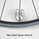 Carbon Steel Bicycle Spokes Wrenches Repair Tool Mountain Bike Spoke Access