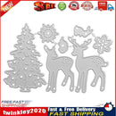 Christmas Tree Elk Cut Die DIY Scrapbooking Embossing Paper Card Stencils  Newly