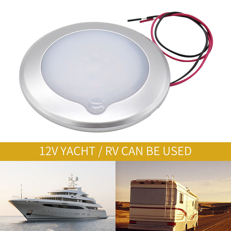 LED Touch Ceiling Light Interior Lamp for RV Caravan Ship 5 Brightness Levels