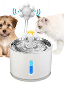 Infrared Intelligent Sensor Switch Automatic Pet Drinking Fountain with Lights