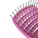 straight Curved Anti-static Hairdressing Styling Tools Hair Comb Massager Brush