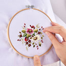 Aida Cloth Multi-Color Poke Embroidery Kit Cross Stitch Kit Embroidery Thread