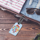 DIY Special Shaped Diamond Painting Letter Flower Leather Boarding Pass