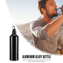Aluminum Alloy Kettle MTB Bicycle Water Bottle for Outdoor Sports Cycling Black