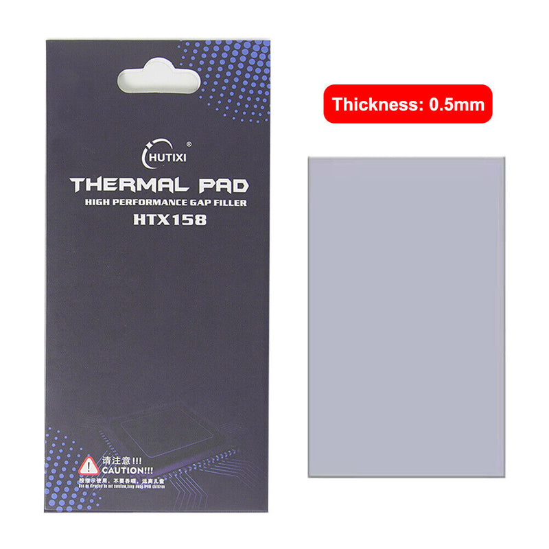 Computer Video Card Cooling Silicone Pad CPU/GPU Card Thermal Mat (0.5mm) Newly