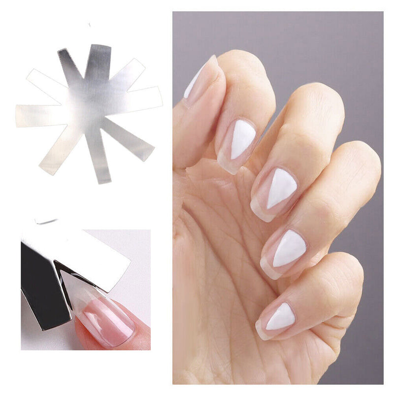 Manicure V Line Nail French Smile Cut Tips Cutter Edge Trimmer Nail Art Too