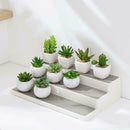 White 3 Tier Shelf Jar Rack Holder Cupboard Organiser Hot Kitchen Tools I8U5