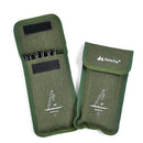 Outdoor Camping Tent Pegs Nails Bag Hammer Wind Rope Storage Pouch (20cm) Newly