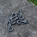 Mini Carabiner Keychain Outdoor Climbing Spring Buckle EDC Tool (Grey) Newly