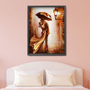 Full Drill Round Diamond Painting Kit DIY 5D Elegant Lovers Drawing (V798) Newly