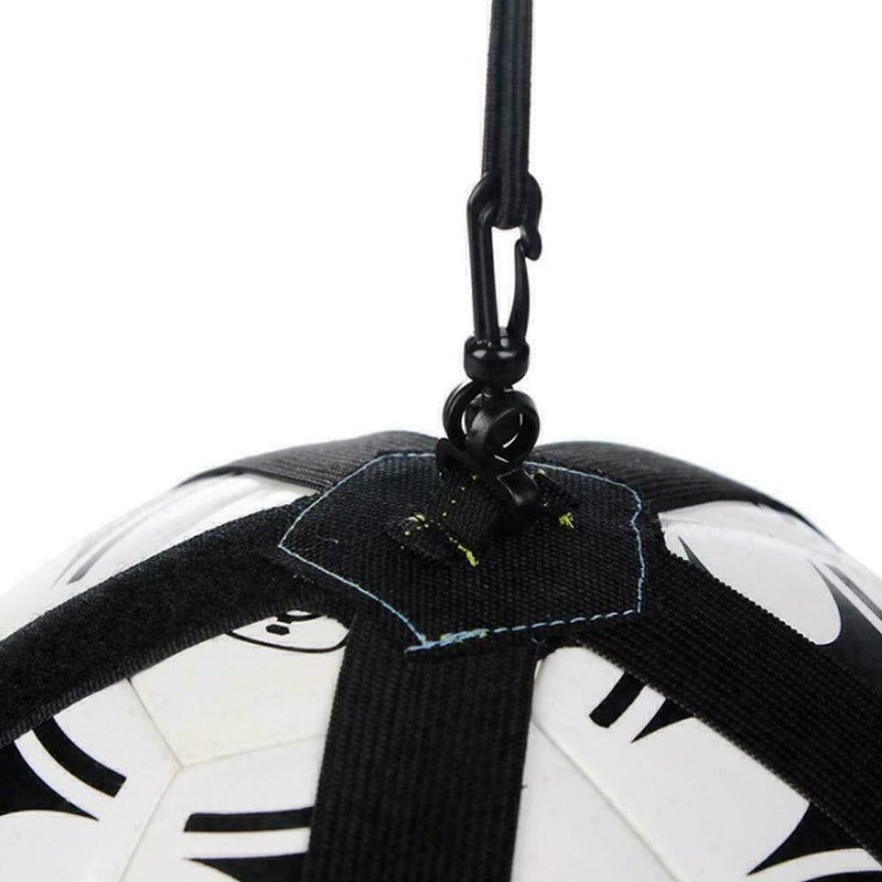 Soccer Football Kick Throw Trainer Solo Practice Training O3Y0 C1H3 Aid O1D8