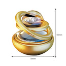 #A Solar Car Air Freshener 360 Degree Rotation Perfume Diffuser Ornament Decorat