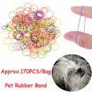Headwear Durable Elastic Stretchy No Stick Hair Dog Headband Pet Rubber Band