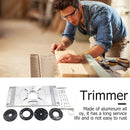 Router Table Insert Plate Woodworking Bench Trimming Machine Board (Black) Newly