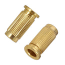 Electric Guitar Bridge Pull String Bushing Mounting Sleeve Set for JM Jazzmaster